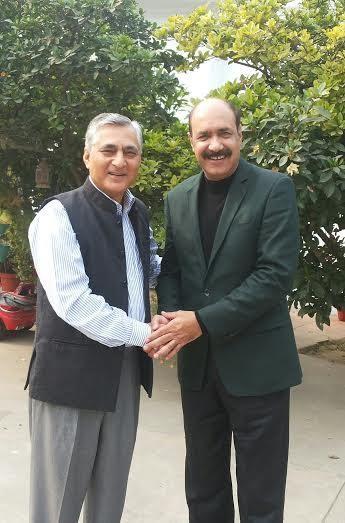 Basharat Bukhari meets Chief Justice designate